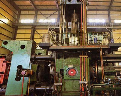 3500 ton vertical tamping press